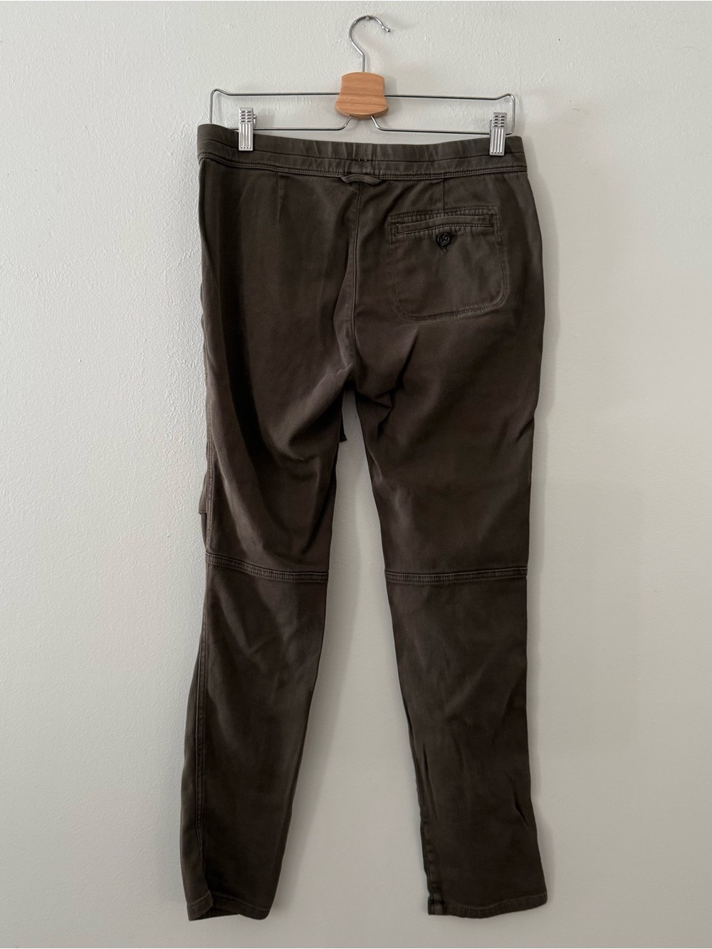 James Perse Olive Brown Drawstring Joggers - Picture 2 of 5